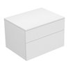 Keuco Sideboard Edition 400 70x47,2x53,5cm, 2 Auszüge, Weiß/Weiß