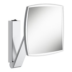 Keuco Kosmetikspiegel beleuchtet iLook_move 200x200mm, Schwenk., Wippsch., ni. geb.