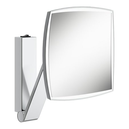 Keuco Kosmetikspiegel beleuchtet iLook_move 200x200mm, Schwenk., Wippsch., ni. geb.