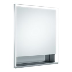 Keuco Spanplattenschraube kurze Tür Royal Lumos 65x73x13cm, An L DALI, WE, 1-trg., m Abl