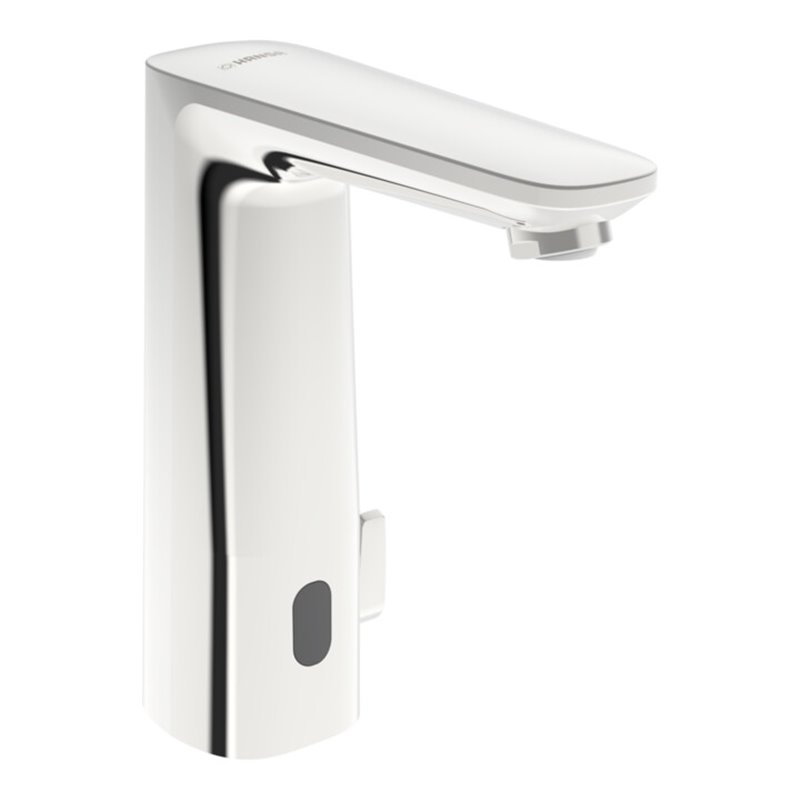 Hansa Infrarot-Waschtisch-Armatur HANSAELECTRA chrom, Batteriebetrieb, Ausladung 118mm