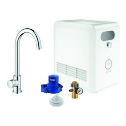 Grohe Spültisch-Einhebelmischer Blue Professional Mono C-Auslauf Set, chrom