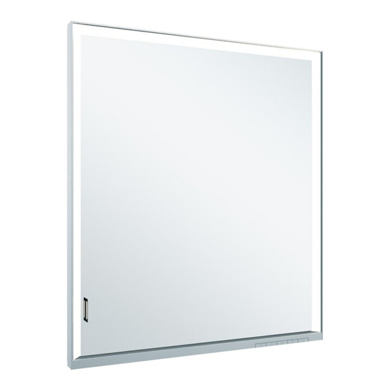 Keuco Spanplattenschraube lange Tür Royal Lumos 65x73x13cm, An L DALI, WE, 1-trg., m Abl