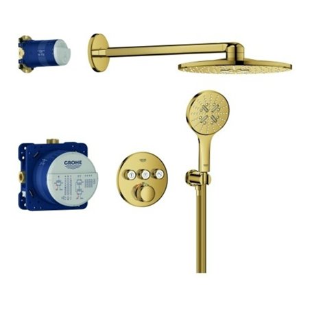 Grohe Duschsystem Grohtherm Smartcontrol UP, m Rainsho. SmartActive 310, C sunr