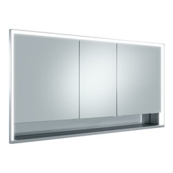 Keuco Spanplattenschraube kurze Türen Royal Lumos 140x73x16cm, m Abl DALI, WE, 3trg, si-el