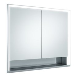 Keuco Spanplattenschraube kurze Türen Royal Lumos 90x73x13cm, m Abl DALI, WE, 2-türig