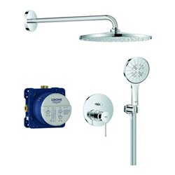 Grohe Duschsystem Essence UP, mit Rainshower Mono 310, chrom