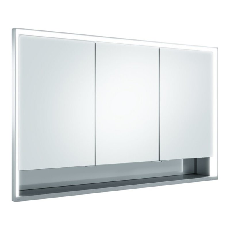 Keuco Spanplattenschraube kurze Türen Royal Lumos 120x73x13cm, m Abl DALI, WE, 3trg, si-el