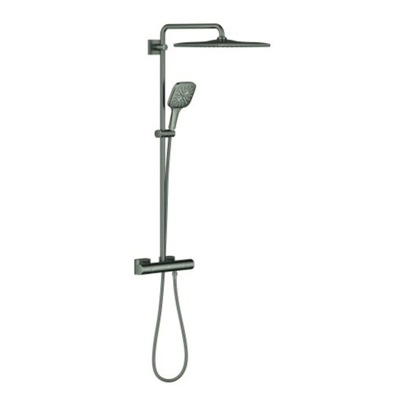 Grohe Duschsystem Rainshower SmartActive 310 Cube 26837 m. THM hard graphite geb.