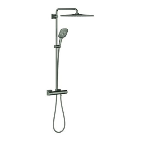Grohe Duschsystem Rainshower SmartActive 310 Cube 26837 m. THM hard graphite geb.