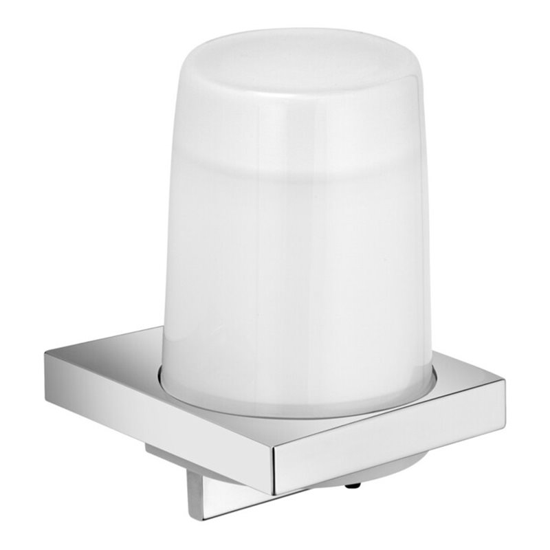 Keuco Lotionspender Edition 11 m Echtkr.-Glas matt., Ha. + Pu, ni. geb.