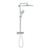Grohe Duschsystem Rainshower SmartActive 310 Cube 26837 mit THM supersteel
