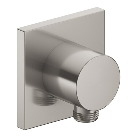 Keuco Schlauchanschluss IXMO nickel gebürstet, Rosette eckig