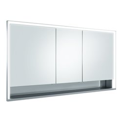 Keuco Spanplattenschraube kurze Türen Royal Lumos 140x73x13cm, m Abl DALI, WE, 3trg, si-el