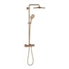 Grohe Duschsystem Rainshower SmartActive 310 26836 mit THM warm sunset gebürstet