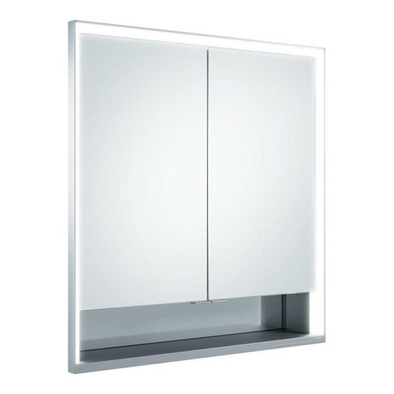 Keuco Spanplattenschraube kurze Türen Royal Lumos 70x73,5x13cm, m Abl DALI, WE, 2-türig