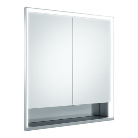 Keuco Spanplattenschraube kurze Türen Royal Lumos 70x73,5x13cm, m Abl DALI, WE, 2-türig