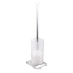 Keuco WC-Bürstengarnitur Edition 11 Wand, Kristall-Einsatz matt., ni. geb.