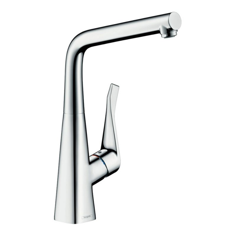 hansgrohe Spültisch-Einhebelmischer 320 Metris M71 EcoSm. 1jet, chrom
