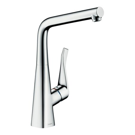 hansgrohe Spültisch-Einhebelmischer 320 Metris M71 EcoSm. 1jet, chrom