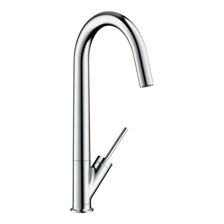 hansgrohe Spültisch-Einhebelmischer 300 EcoSm. Axor Starck mit Schwenkauslauf, chrom