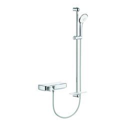 Grohe Thermostat-Brausebatterie-Set Grohtherm Smartcontrol 1/2', mit Brausegarnitur 90cm, chrom