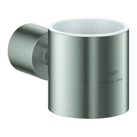 Grohe Halter Atrio für Glas oder Seifenspender, supersteel