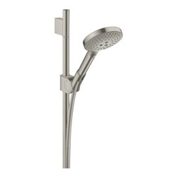 hansgrohe Brause-Set Axor Uno 900mm, m HB, 120mm, 3jet, Edelstahl-Optik