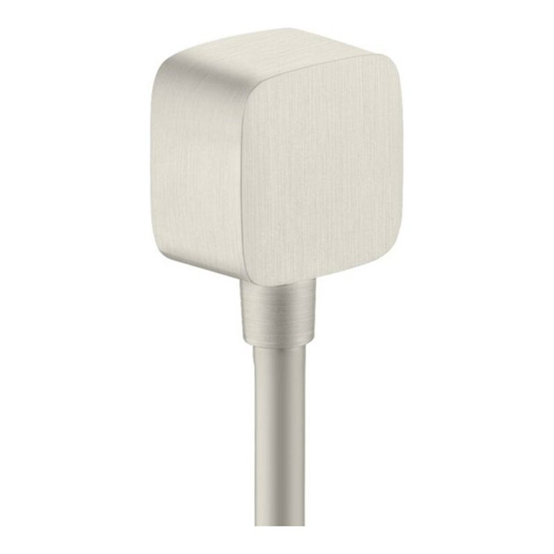 hansgrohe Schlauchanschluss Fixf Softc Axor m Rückflussverhinderer, Edelstahl-Optik