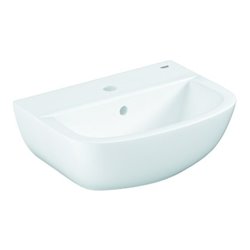Grohe Handwaschbecken Bau Keramik 45cm, 1 HL m ÜL, wandhängend, alpinweiß