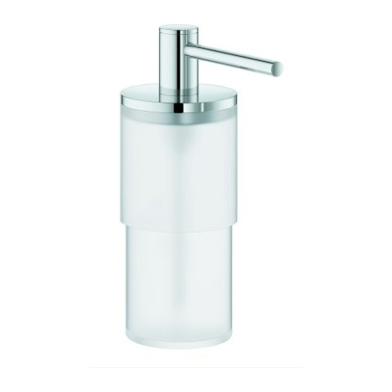Grohe Seifenspender Atrio 160ml, Glas/Metall, chrom