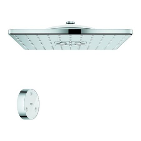 Grohe KBR Rainshower SmartConnect 310 eck., m Fernbed., 2 Strahlarten, chrom
