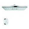 Grohe KBR Rainshower SmartConnect 310 eck., m Fernbed., 2 Strahlarten, chrom