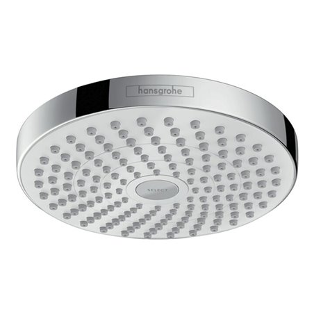 hansgrohe Kopfbrause Croma Select S 2jet, weiß/chrom
