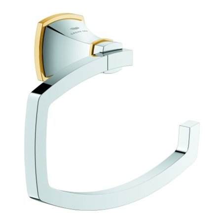 Grohe WC-Papierhalter Grandera ohne Deckel, chrom/gold