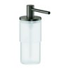 Grohe Seifenspender Atrio 160ml, Glas/Metall, hd graph. gebürstet