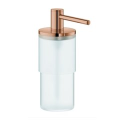 Grohe Seifenspender Atrio 160ml, Glas/Metall, warm sunset