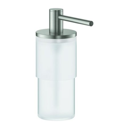 Grohe Seifenspender Atrio 160ml, Glas/Metall, supersteel
