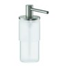 Grohe Seifenspender Atrio 160ml, Glas/Metall, supersteel