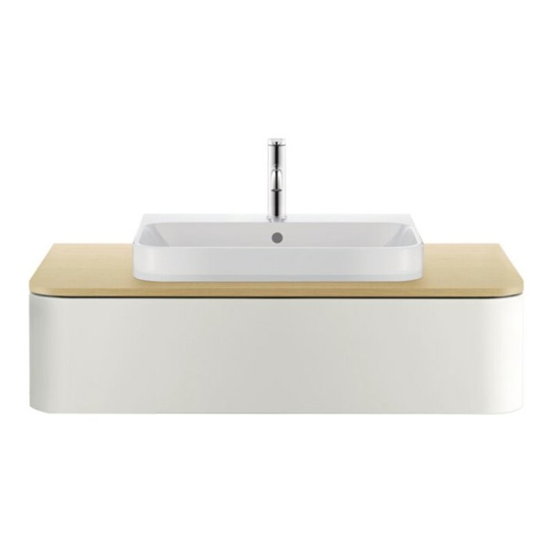 Duravit Möbelwaschtisch Happy D.2 65x50,5cm, w WG, geschli., m HL, ÜL, HLB