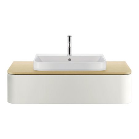 Duravit Möbelwaschtisch Happy D.2 65x50,5cm, w WG, geschli., m HL, ÜL, HLB