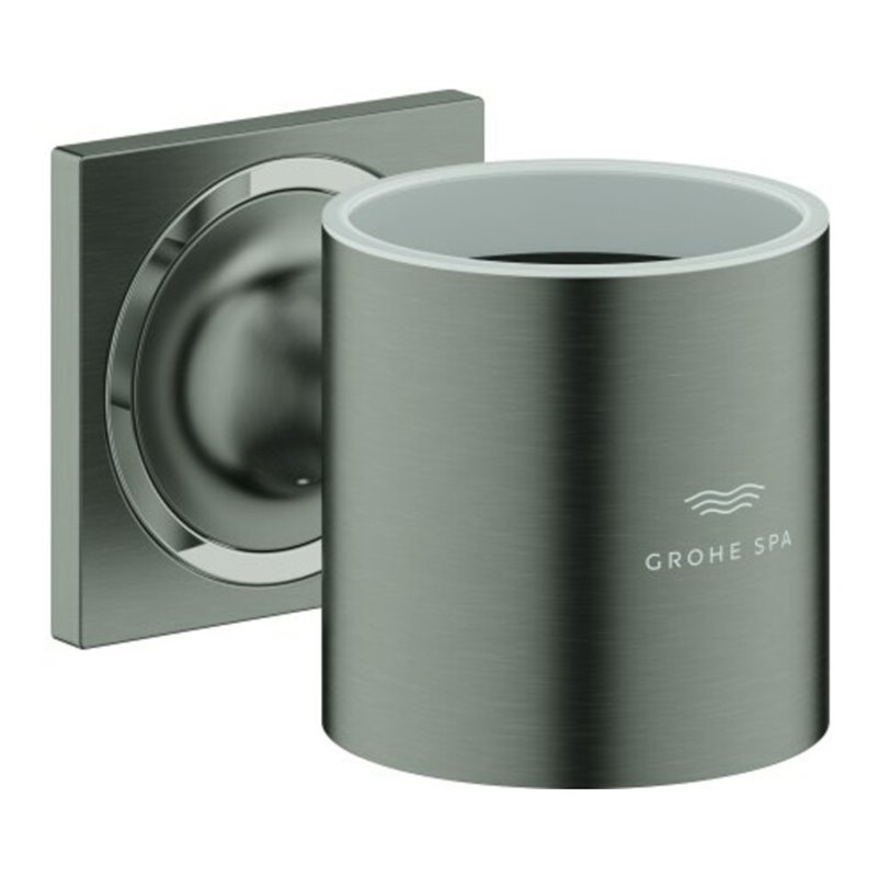 Grohe Halter Allure f Gl. o. Seifensp., hd graph. gebürstet