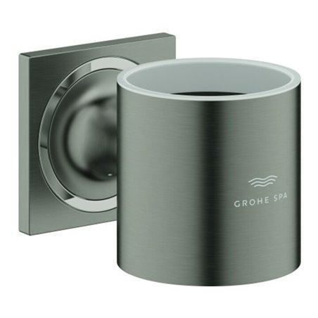 Grohe Halter Allure f Gl. o. Seifensp., hd graph. gebürstet