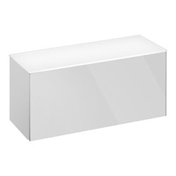 Keuco Sideboard Royal Reflex 80x37x33,5cm, schwarz/schwarz