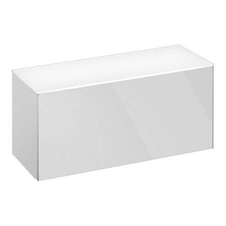 Keuco Sideboard Royal Reflex 80x37x33,5cm, schwarz/schwarz