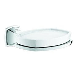 Grohe Halter Grandera mit Keramik-Seifenschale, chrom