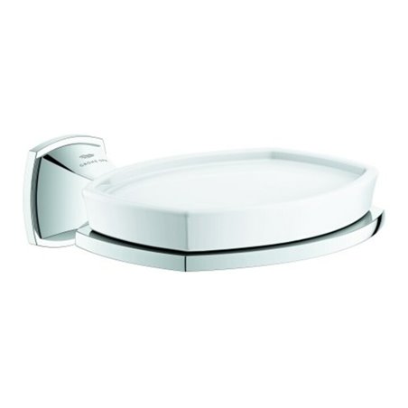 Grohe Halter Grandera mit Keramik-Seifenschale, chrom