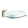 Grohe Halter Grandera mit Keramik-Seifenschale, chrom/gold