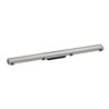 hansgrohe RainDrain Match Duschrinne 900mm, Edelstahl gebürstet, Fertigset