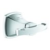 Grohe Bademantelhaken Grandera Metall, chrom